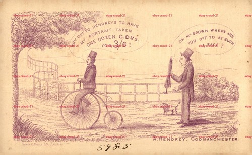 Rare penny farthing - farthing, bicycle