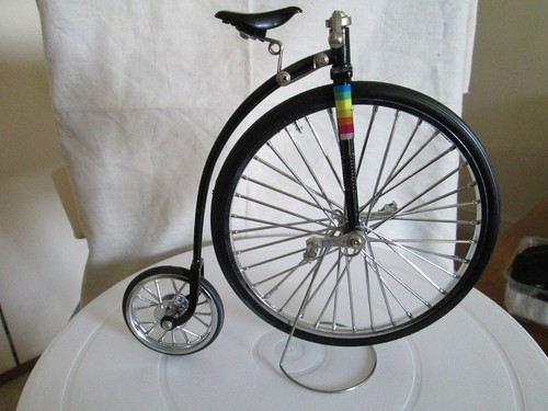 Model penny farthing bicycle - penny,