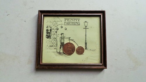 Penny farthing coin picture - penny,