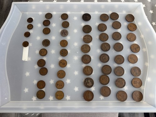 British pre decimal - pre, coins