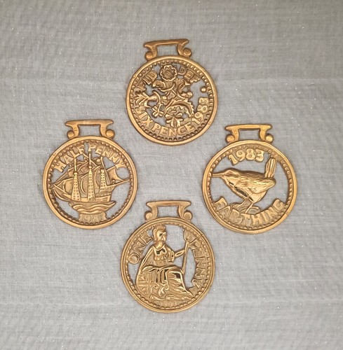 Horse brasses set coin - horse, of