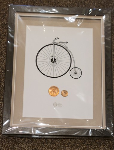 Royal mint vintage penny - vintage,