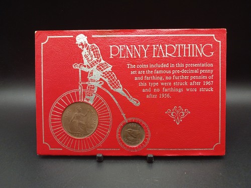 Penny farthing coins - penny, in