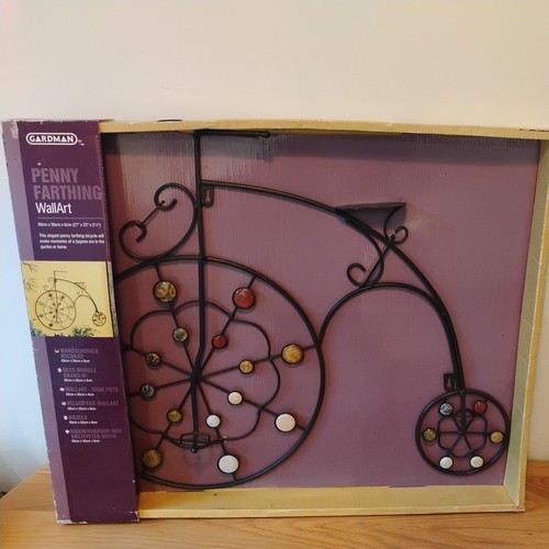 Penny farthing bicycle - bicycle, wall