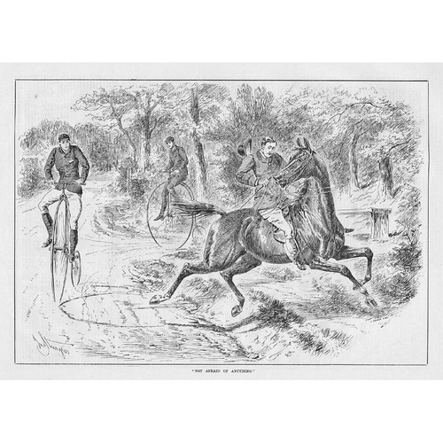 Victorian horse rider - victorian,