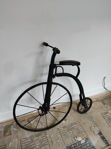 Large vintage iron penny - iron,