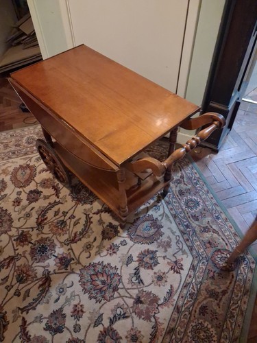 Vintage mahogany drop leaf - mahogany,