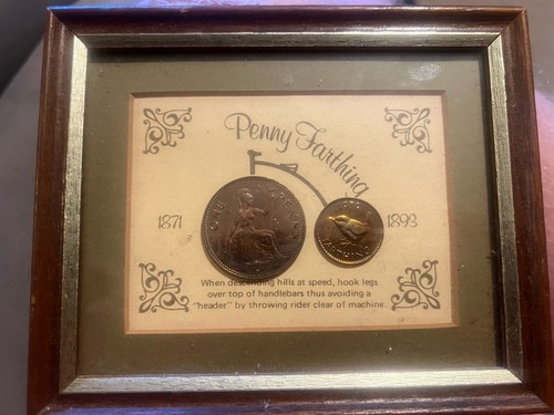 Penny farthing coin picture - penny,