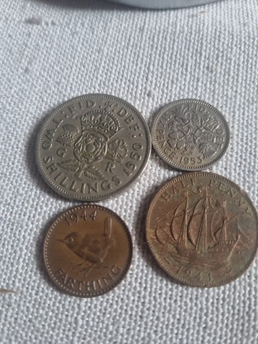 1953 six pence 1950 - 1950, two
