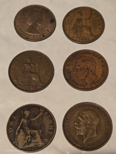 Pack copper coins - of,