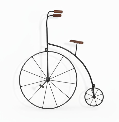 Penny farthing garden - penny, art