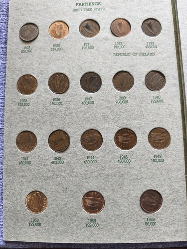 Farthing halfpenny penny - halfpenny,,