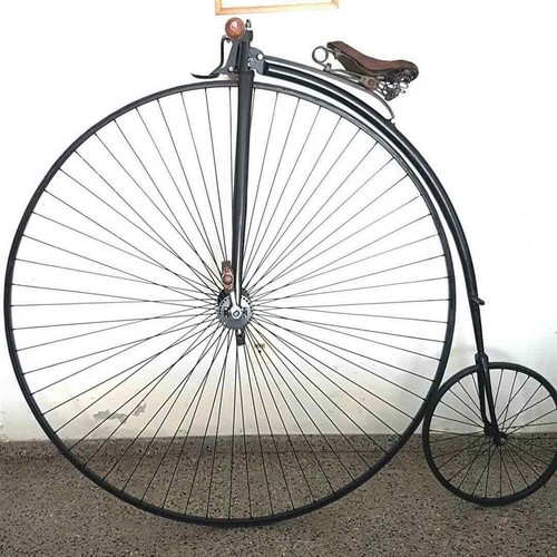 Penny farthing exact - farthing, replica