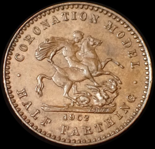 Half farthing 1902 - uk,