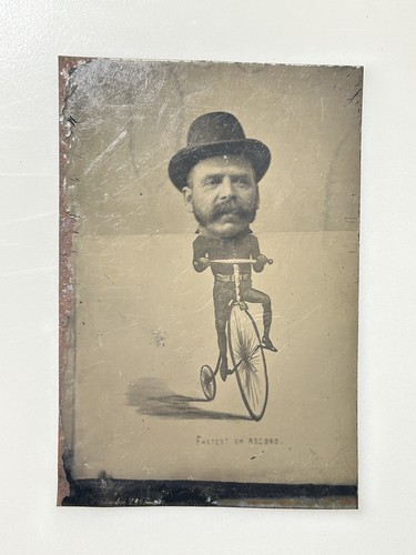 Antique 1800s novelty - 1800s, tintype
