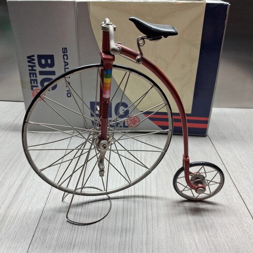 Penny farthing diecast bicycle - farthing,