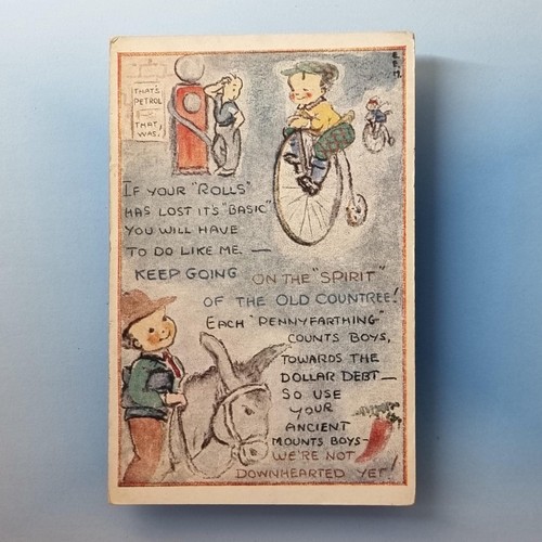 Evelyn morris ww2 postcard - ww2,