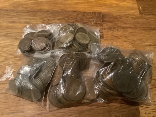 Farthings 36 halfpennies - farthings,,