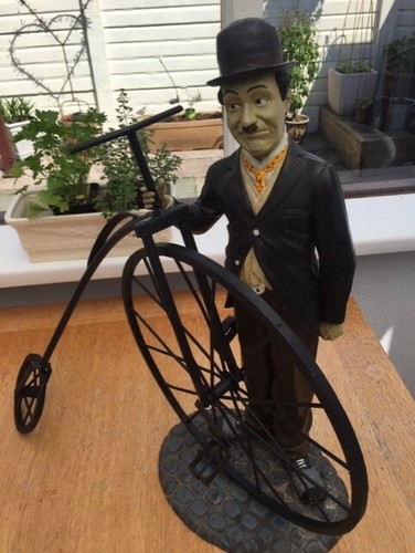 Charlie chaplin holding penny - charlie,