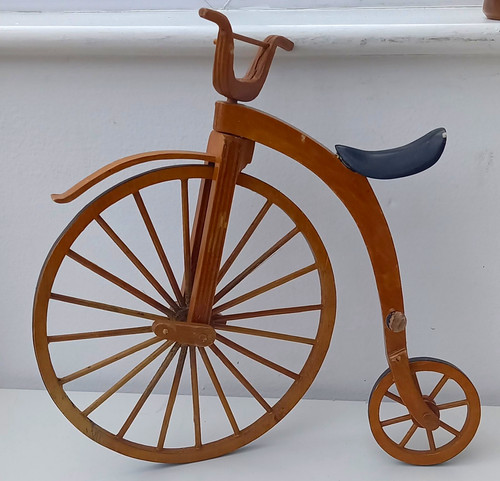 Vintage wooden penny farthing - vintage,