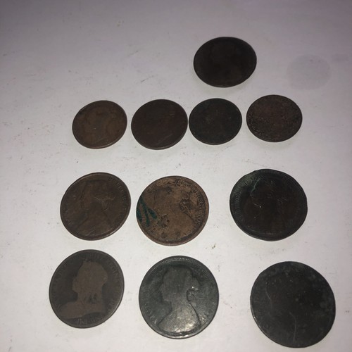 Queen victoria farthings - queen,