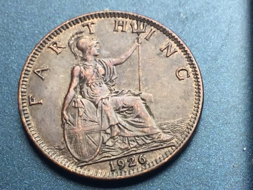 1926 george british farthing - george, v